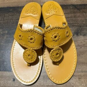 Jack Rogers Jacks Leather Flat Sandal